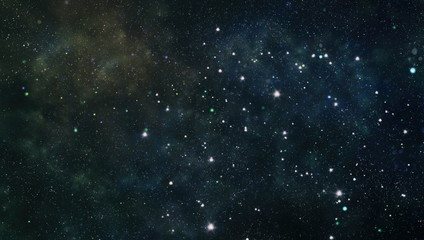 Wall Mural - planets and galaxy, cosmos, physical cosmology, science fiction wallpaper.