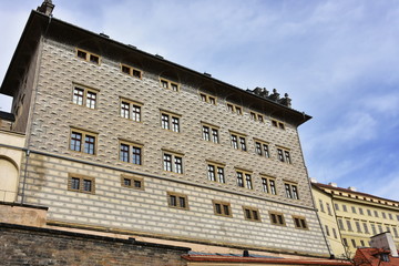 Wall Mural - Schwarzenberg castle in Prague,capital city of czech republic