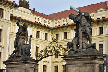 Wall Mural - Prague castle,capital city of Czech republic