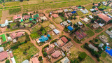 Fototapeta Do pokoju - aerial view of the morogoro town