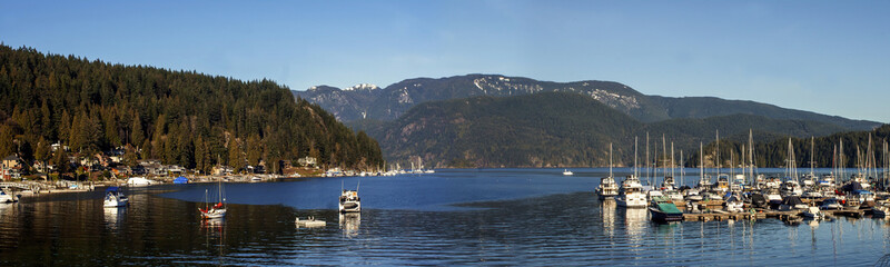 deep cove, north vancouver, british columbia, canada