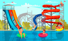 Amazing Aqua Park For Adult And Kid Recreation