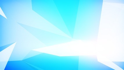Poster -  Abstract background in light blue color.