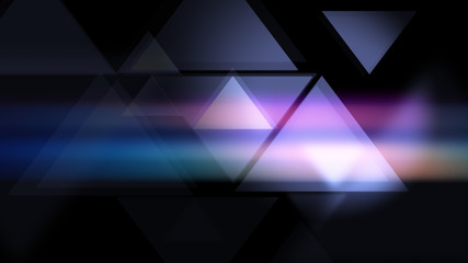 Poster - Triangles smooth modern background.