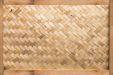 Wall Mural - bamboo wood rattan texture background