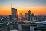Fototapeta Do pokoju - Milano skyline