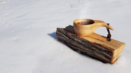 wooden cup (kuksa)