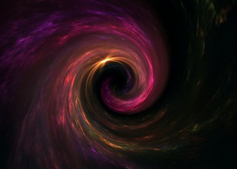 Wall Mural - black hole, science fiction wallpaper. beauty of deep space. colorful graphics for background, like 