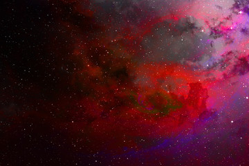 Wall Mural - Stars and galaxy space sky night background