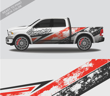Car Wrap Decal Design Vector, Custom Livery Race Rally Car Vehicle Sticker And Tinting.