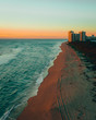 Sunrise over Florida Beach, Drone, MacArthur State Park