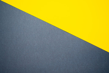 Wall Mural - Bright yellow and denim blue cardboard background