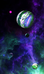 three moon exoplanet
