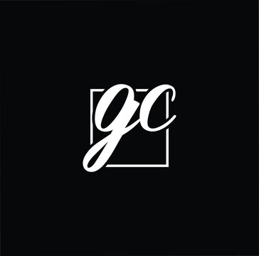Initial based modern and minimal Logo. GC CG letter trendy fonts monogram icon symbol. Universal professional elegant luxury alphabet vector design