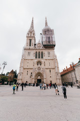 Wall Mural - Zagreb Cathedral, Cathedral of Assumption of the Blessed Virgin Mary