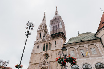 Wall Mural - Zagreb Cathedral, Cathedral of Assumption of the Blessed Virgin Mary