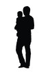© Flatman vector 24 - Silhouette of people vector