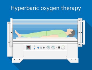 hyperbaric oxygen therapy pressurized room treat decompression sickness carbon monoxide poisoning