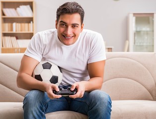 Man addicted to computer games