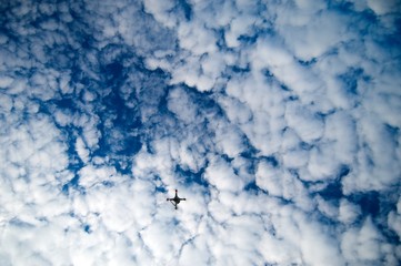 Sticker - drone sky clouds