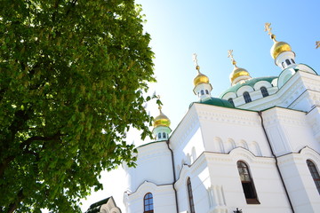 Kiev-Pechersk Lavra on a spring day