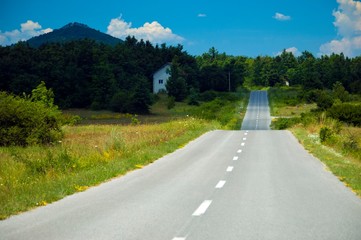 Canvas Print - road