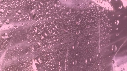 Poster - colored water drop background moving light