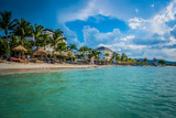 Fototapeta Boho - Beach Day at Montego Bay Jamaica 