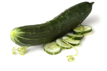 Sticker - Cucumber and slices