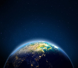 east asia 3d rendering