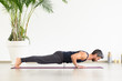 © photology1971 - Fit man doing Yoga chaturanga push-ups