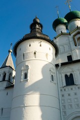 The tower at the Holy gates of the Rostov Kremlin