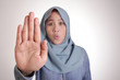 © airdone - Muslim Woman Shows Stop Gesture