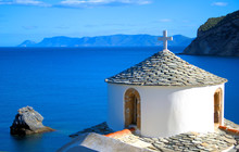 Greece, Skopelos Island , Holy Monastery Of The Annunciation