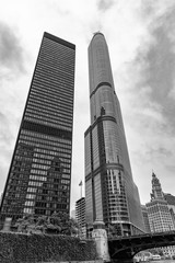 Canvas Print - Chicago the city where the skyscrapers were born