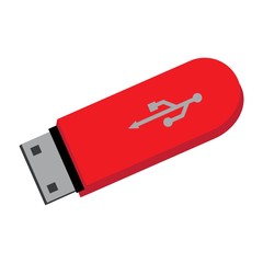 Sticker - USB data transfer logo