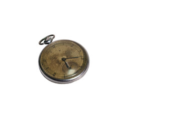 Old pocket metal watch