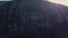 Carvings On Stone Mountain Of Confederate Generals