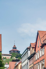 Canvas Print - Esslingen am Neckar Castle's Big Tower, Germany