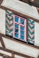 Canvas Print - Schelztor Gate Tower in Esslingen am Neckar, Germany