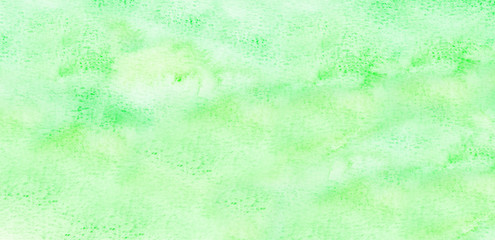 Green Watercolor Backgrounds. Hand drawn green texture