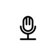 © icon corner - Vector illustration, mic icon design