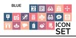 © Anna - blue icon set