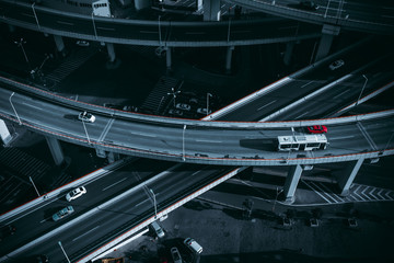 Wall Mural - Viaduct in shanghai