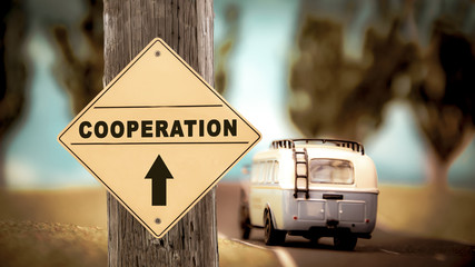 Street Sign to Cooperation