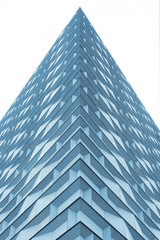 Poster - Exterior of modern architecture. Building abstract background pattern