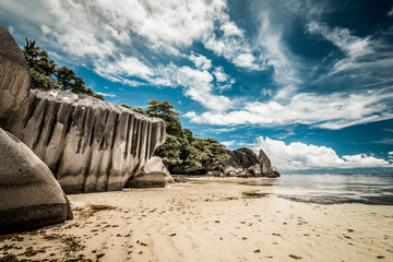 Wall Mural - praslin beach seychelles