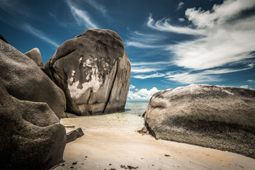 Wall Mural - praslin beach seychelles