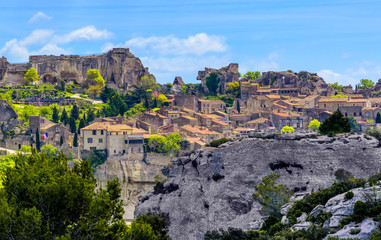 Les Baux-de-Provence village, Provence, France