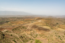 Undulating Landscape In Northern Ethiopia